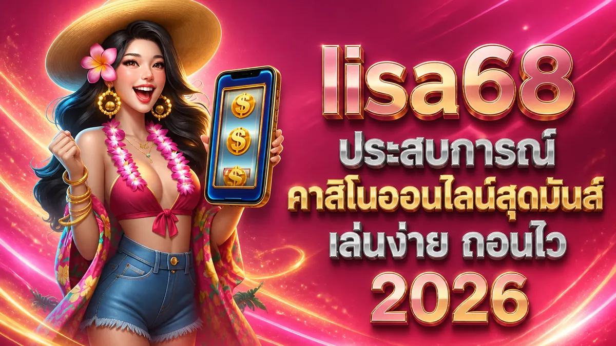 lisa68: สัมผัสประสบการณ์เล่นสล็อตออนไลน์สุดมันส์ 2026