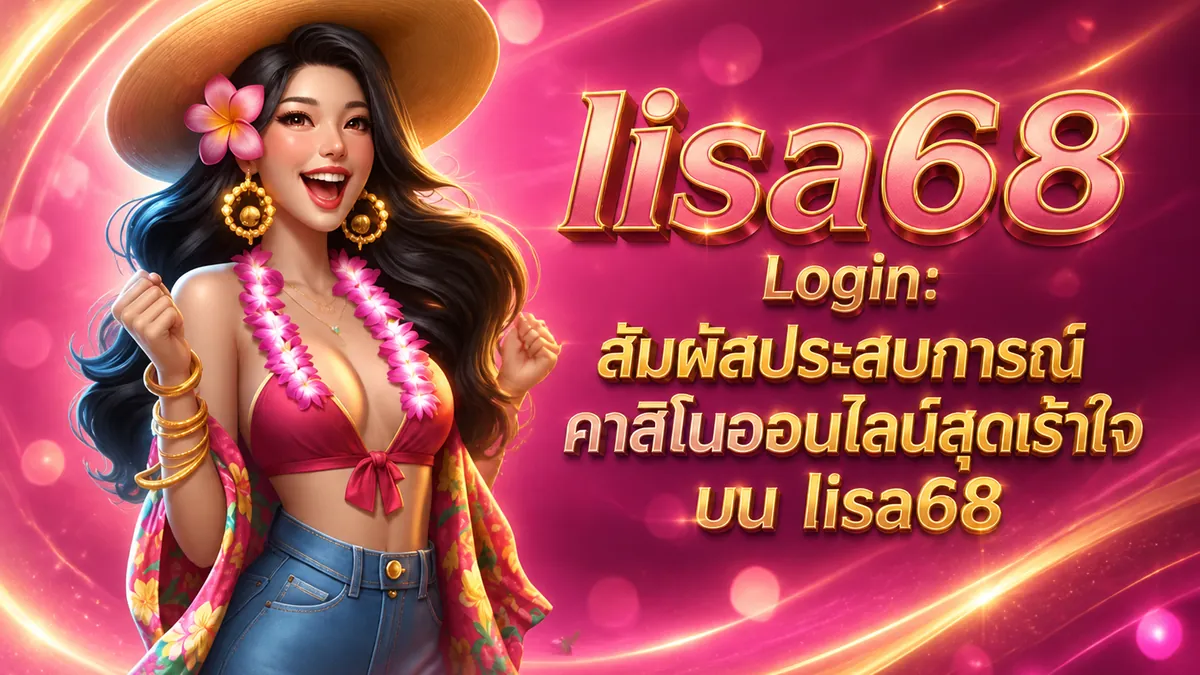 lisa68 เข้าสู่ระบบ เล่นง่าย ได้เงินจริง ที่ lisa68.lol